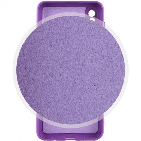 Чохол TPU GETMAN Liquid Silk Full Camera для Samsung Galaxy A50 (A505F) / A50s / A30s Фіолетовий / Purple - зображення 1 