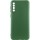 Чохол TPU GETMAN Liquid Silk Full Camera для Samsung Galaxy A50 (A505F) / A50s / A30s Зелений / Dark green