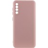 Чохол TPU GETMAN Liquid Silk Full Camera для Samsung Galaxy A50 (A505F) / A50s / A30s Рожевий / Pink Sand