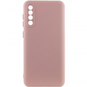 Чехол TPU GETMAN Liquid Silk Full Camera для Samsung Galaxy A50 (A505F) / A50s / A30s Розовый / Pink Sand