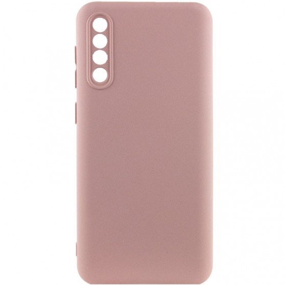Чохол TPU GETMAN Liquid Silk Full Camera для Samsung Galaxy A50 (A505F) / A50s / A30s Рожевий / Pink Sand
