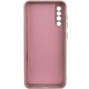 Чохол TPU GETMAN Liquid Silk Full Camera для Samsung Galaxy A50 (A505F) / A50s / A30s Рожевий / Pink Sand