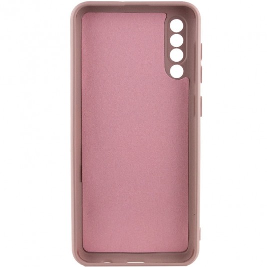 Чохол TPU GETMAN Liquid Silk Full Camera для Samsung Galaxy A50 (A505F) / A50s / A30s Рожевий / Pink Sand - зображення 1 