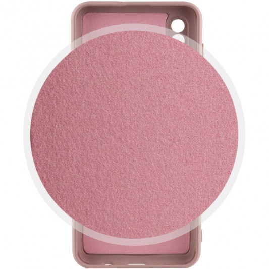 Чохол TPU GETMAN Liquid Silk Full Camera для Samsung Galaxy A50 (A505F) / A50s / A30s Рожевий / Pink Sand - зображення 2 