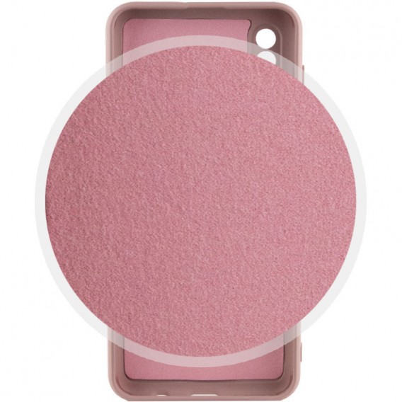 Чохол TPU GETMAN Liquid Silk Full Camera для Samsung Galaxy A50 (A505F) / A50s / A30s Рожевий / Pink Sand