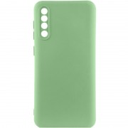 Чехол TPU GETMAN Liquid Silk Full Camera для Samsung Galaxy A50 (A505F) / A50s / A30s Зеленый / Pistachio