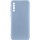 Чохол TPU GETMAN Liquid Silk Full Camera для Samsung Galaxy A50 (A505F) / A50s / A30s Блакитний / Lilac Blue