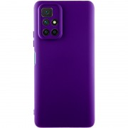 Чохол TPU GETMAN Liquid Silk Full Camera для Xiaomi Redmi 10 Фіолетовий / Ultra Violet