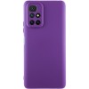 Чохол TPU GETMAN Liquid Silk Full Camera для Xiaomi Redmi 10 Фіолетовий / Purple