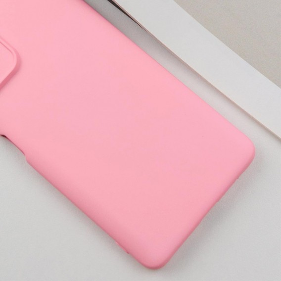Чохол TPU GETMAN Liquid Silk Full Camera для Xiaomi Redmi 10 Рожевий / Pink