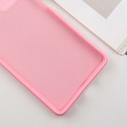 Чохол TPU GETMAN Liquid Silk Full Camera для Xiaomi Redmi 10 Рожевий / Pink - зображення 2 