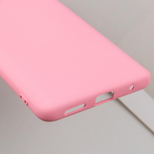 Чохол TPU GETMAN Liquid Silk Full Camera для Xiaomi Redmi 10 Рожевий / Pink - зображення 4 