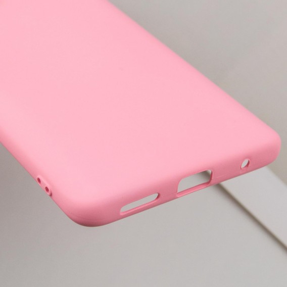 Чохол TPU GETMAN Liquid Silk Full Camera для Xiaomi Redmi 10 Рожевий / Pink