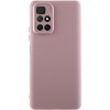 Чохол TPU GETMAN Liquid Silk Full Camera для Xiaomi Redmi 10 Рожевий / Pink Sand