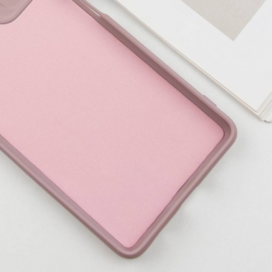 Чохол TPU GETMAN Liquid Silk Full Camera для Xiaomi Redmi 10 Рожевий / Pink Sand - зображення 2 