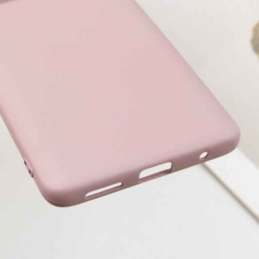 Чохол TPU GETMAN Liquid Silk Full Camera для Xiaomi Redmi 10 Рожевий / Pink Sand - зображення 4 