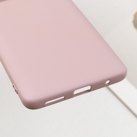 Чохол TPU GETMAN Liquid Silk Full Camera для Xiaomi Redmi 10 Рожевий / Pink Sand