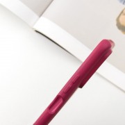 Чехол TPU GETMAN Liquid Silk Full Camera для Xiaomi Redmi 10 Бордовый / Marsala