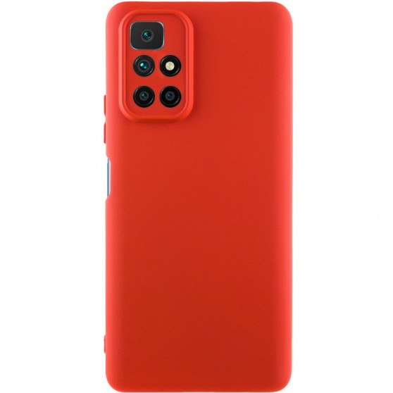 Чохол TPU GETMAN Liquid Silk Full Camera для Xiaomi Redmi 10 Червоний / Red