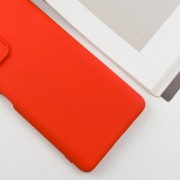 Чехол TPU GETMAN Liquid Silk Full Camera для Xiaomi Redmi 10 Красный / Red