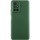 Чохол TPU GETMAN Liquid Silk Full Camera для Xiaomi Redmi 10 Зелений / Dark green