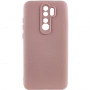 Чохол TPU GETMAN Liquid Silk Full Camera для Xiaomi Redmi 9 Рожевий / Pink Sand