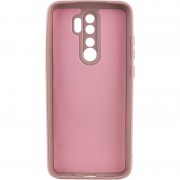 Чохол TPU GETMAN Liquid Silk Full Camera для Xiaomi Redmi 9 Рожевий / Pink Sand