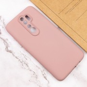 Чохол TPU GETMAN Liquid Silk Full Camera для Xiaomi Redmi 9 Рожевий / Pink Sand