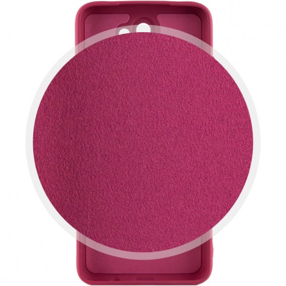 Чохол TPU GETMAN Liquid Silk Full Camera для Xiaomi Redmi 9 Бордовий / Marsala