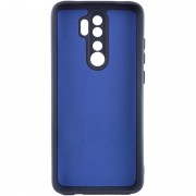 Чохол TPU GETMAN Liquid Silk Full Camera для Xiaomi Redmi 9 Синій / Midnight Blue