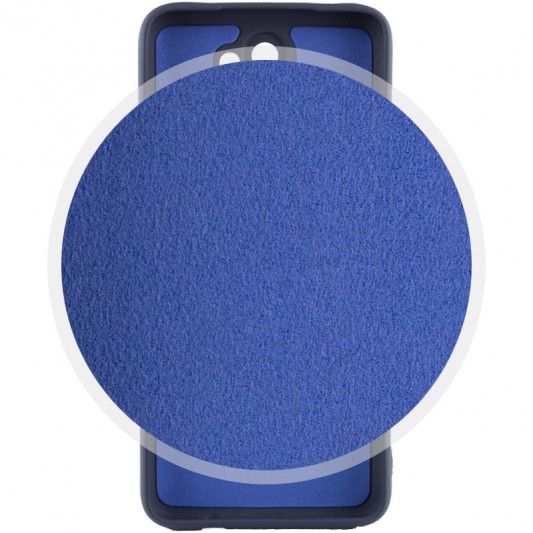 Чохол TPU GETMAN Liquid Silk Full Camera для Xiaomi Redmi 9 Синій / Midnight Blue - зображення 2 