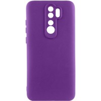 Чехол TPU GETMAN Liquid Silk Full Camera для Xiaomi Redmi 9 Фиолетовый / Purple