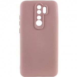 Чехол TPU GETMAN Liquid Silk Full Camera для Xiaomi Redmi Note 8 Pro Розовый / Pink Sand Чехол TPU GETMAN Liquid Silk Full Camera для Xiaomi Redmi Note 8 Pro Розовый / Pink Sand