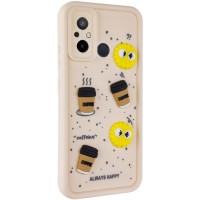 Чохол TPU Toys Case для Xiaomi Redmi 12C / Poco C55 Sand / Always Happy