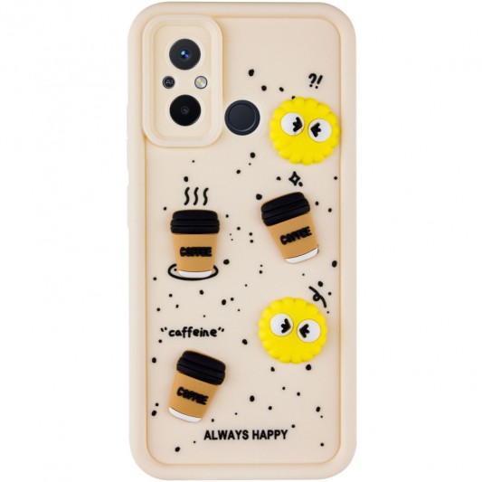 Чохол TPU Toys Case для Xiaomi Redmi 12C / Poco C55 Sand / Always Happy - зображення 1 
