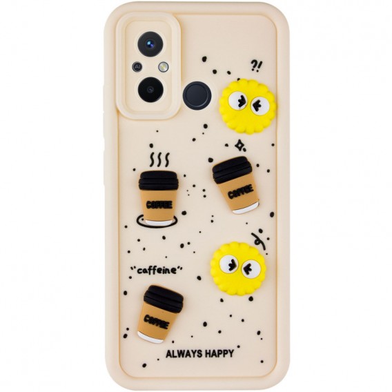 Чохол TPU Toys Case для Xiaomi Redmi 12C / Poco C55 Sand / Always Happy