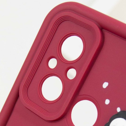 Чохол TPU Toys Case для Xiaomi Redmi 12C / Poco C55 Red / Always Happy - зображення 5 