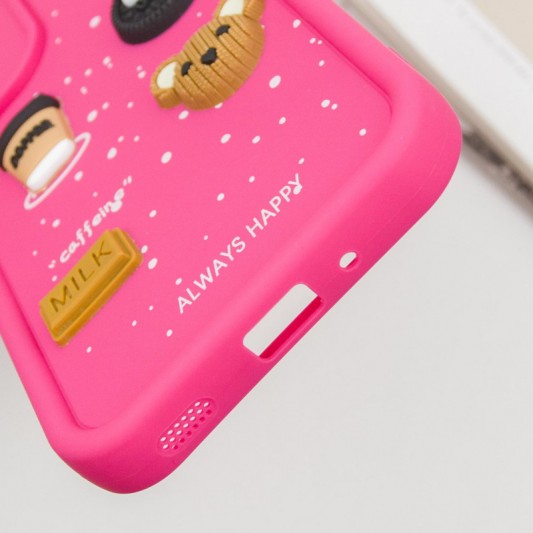 Чохол TPU Toys Case для Xiaomi Redmi 12C / Poco C55 Pink / Always Happy - зображення 6 