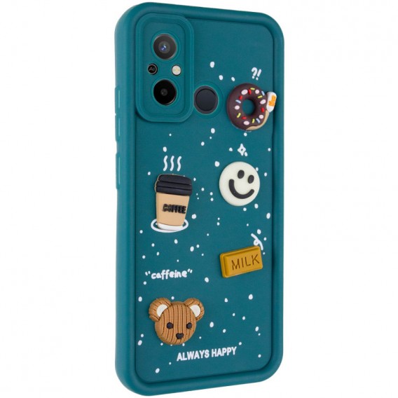 Чохол TPU Toys Case для Xiaomi Redmi 12C / Poco C55 Pine Green / Always Happy