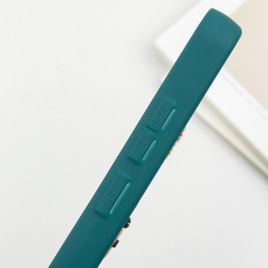 Чехол TPU Toys Case для Xiaomi Redmi 12C / Poco C55 Pine Green / Always Happy - изображение 5