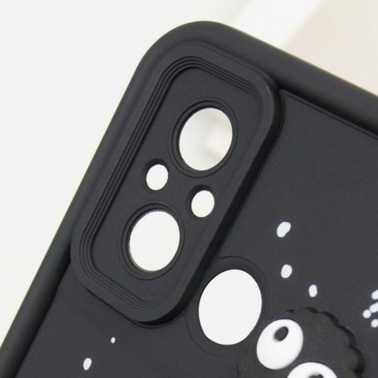 Чохол TPU Toys Case для Xiaomi Redmi 12C / Poco C55 Black / Always Happy - зображення 4 