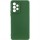Чехол TPU GETMAN Liquid Silk Full Camera для Samsung Galaxy A33 5G Зеленый / Dark green