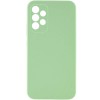 Чехол TPU GETMAN Liquid Silk Full Camera для Samsung Galaxy A33 5G Зеленый / Pistachio