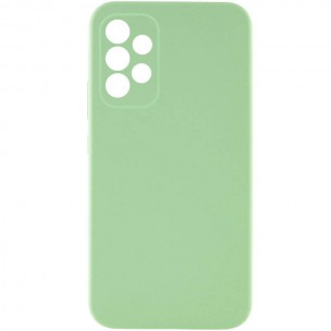 Чехол TPU GETMAN Liquid Silk Full Camera для Samsung Galaxy A33 5G Зеленый / Pistachio