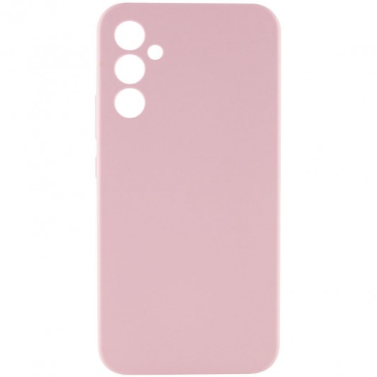 Чохол Silicone Cover Lakshmi Full Camera (AAA) для Samsung Galaxy S23 FE Рожевий / Pink Sand