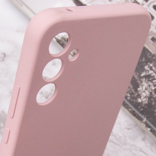 Чохол Silicone Cover Lakshmi Full Camera (AAA) для Samsung Galaxy S23 FE Рожевий / Pink Sand - зображення 5 