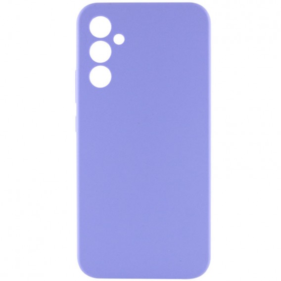 Чохол Silicone Cover Lakshmi Full Camera (AAA) для Samsung Galaxy S23 FE Бузковий / Dasheen