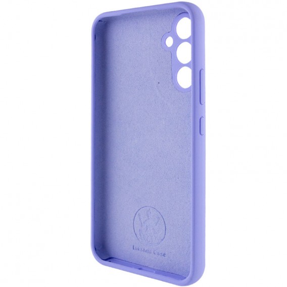 Чохол Silicone Cover Lakshmi Full Camera (AAA) для Samsung Galaxy S23 FE Бузковий / Dasheen