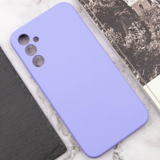 Чехол Silicone Cover Lakshmi Full Camera (AAA) для Samsung Galaxy S23 FE Сиреневый / Dasheen - изображение 4