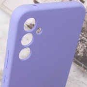 Чехол Silicone Cover Lakshmi Full Camera (AAA) для Samsung Galaxy S23 FE Сиреневый / Dasheen